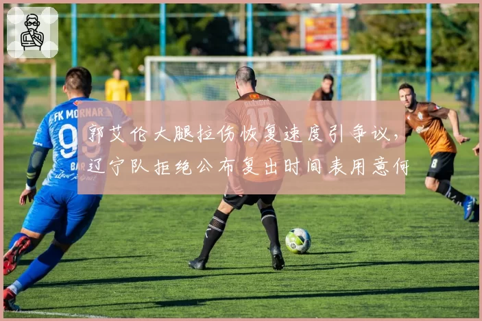 郭艾伦大腿拉伤恢复速度引争议，辽宁队拒绝公布复出时间表用意何在