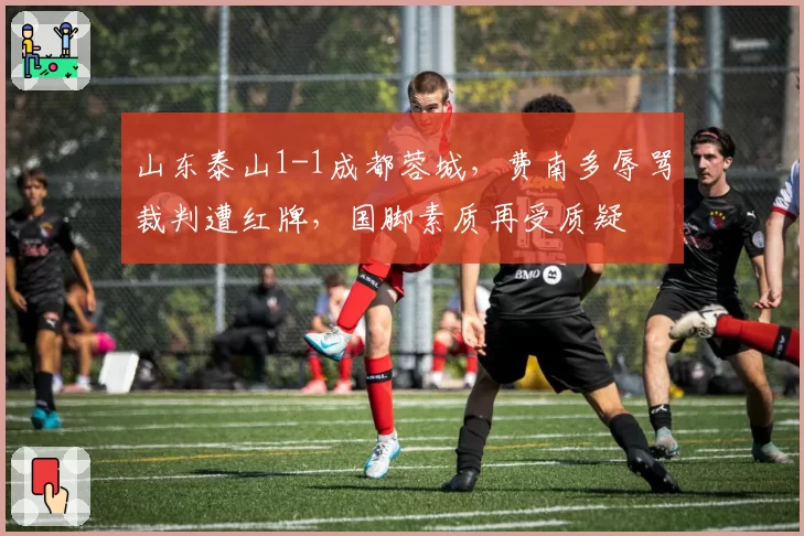 山东泰山1-1成都蓉城，费南多辱骂裁判遭红牌，国脚素质再受质疑